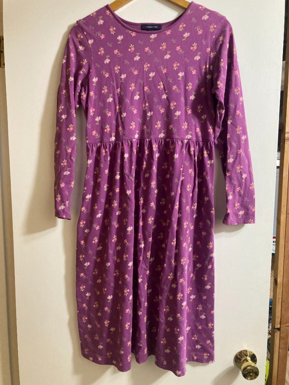 Lands End Girls Cottagecore Dress